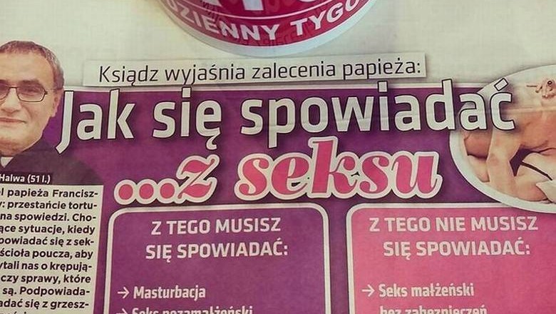 Ksiądz postanowił wyjaśnić, jak należy się spowiadać z seksu! Ma to zmniejszyć stres przy konfesjonale! 