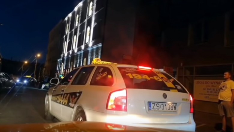 „Wypier*****! To nasz teren!” Taxi Mafia vs policja w Szczecinie!