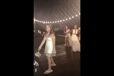 Złapała bukiet panny młodej na weselu! Reakcja jej faceta przeszła oczekiwania wszystkich gości!