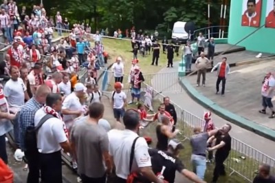 Szybko go skasował! Sebixy zaatakowały i pobiły ochronę na rodzinnym festynie! 