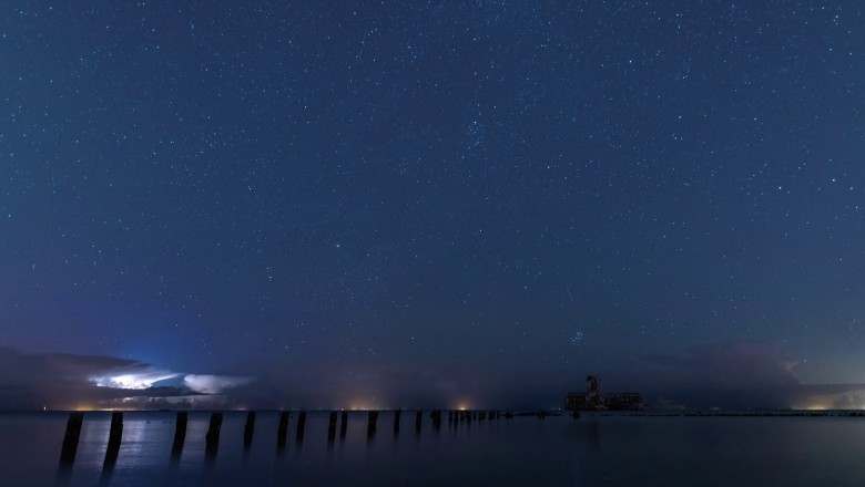 Szczena opada! Rewelacyjny filmik z nocy perseidów uchwycony w Gdyni!