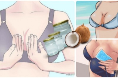 Zaczęła wcierać w biust olej kokosowy. Będziesz zdziwiona jakie korzyści daje taki masaż