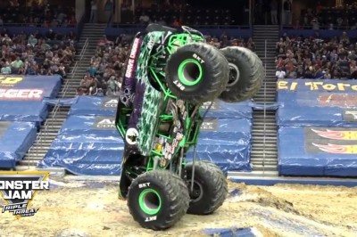 Kierowca monster trucka, a z zamiłowania prawdziwy akrobata :D