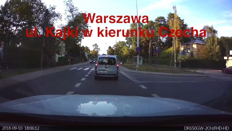 Gdyby się nie rozejrzała to pewnie typ z Mercedesa by ją rozjechał na pasach