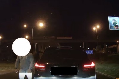 Nie zniósł trąbienia. Agresywne zachowanie kierowcy BMW  na Gdańskiej Zaspie