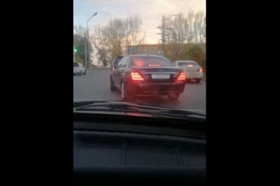 Ma gość rozmach. Oryginalne podziękowanie za wpuszczenie na swój pas