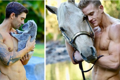 Australijscy strażacy zgodzili się na sesje zdjęciową ze zwierzętami by stworzyć Charytatywny Kalendarz. Te fotografie są niezwykłe 