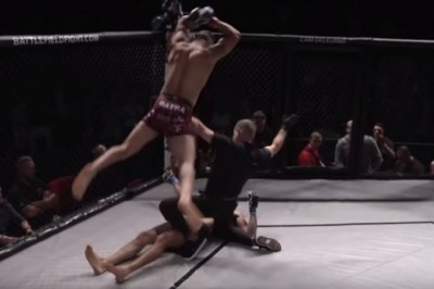Sędzia z mega refleksem podczas MMA. Uratował zawodnika przed potężnym ciosem