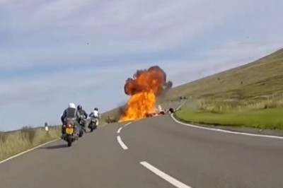 Jeździsz na motocyklu to musisz to zobaczyć! Jego mama udostępniła ten film ku przestrodze dla innych
