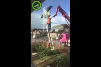 Edek nie marudź tylko złaź. Czyli awaryjne schodzenie z podnośnika 