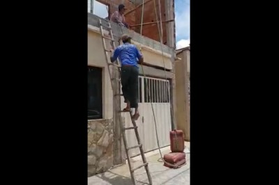 Edek chciał pokazać szefowi jaki ma genialny plan. Teraz ma plecak zamiast wypłaty