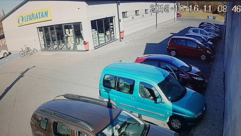 Szybka i wściekła na parkingu pod lewiatanem. Zakupy chyba się nie udały