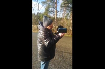 Chłopaki postanowili zrobić test policyjnego lasera. Sami byli zdziwieni co pokazał