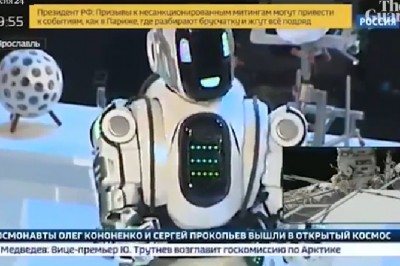 Rosyjski superrobot zachowuje się jak człowiek. Cud techniki