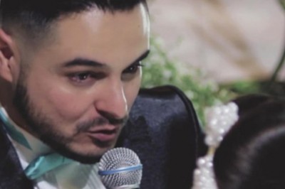 W czasie ślubu wyznaje przyszłej żonie, że kocha inną. Słysząc to, narzeczona wybucha łzami