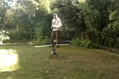 Jak mieć przewalone u żony? Przyciąć drzewa zdalnie sterowanym helikopterem