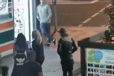 Koksu szybko się zdziwił. Przypadkowy ziomek staje w obronie dziewczyn