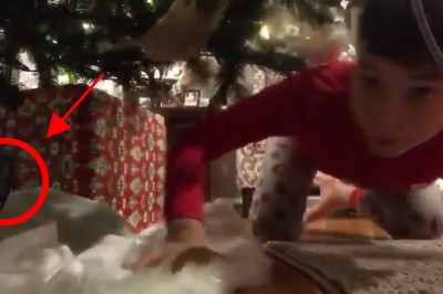 Dzieciak chciał nagrać z ukrycia Mikołaja. Nie sądził, że nagra zupełnie coś innego