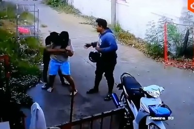 Kobieta wita swojego faceta po powrocie z imprezy. Pełen szacun