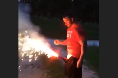 Kiedy w Sylwestra chcesz udowodnić swoją męskość, ale nie przewidziałeś jednej rzeczy