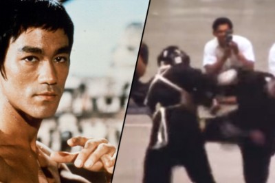 Jedyna uchwycona w kolorze walka Bruce'a Lee. Mistrz był tylko jeden