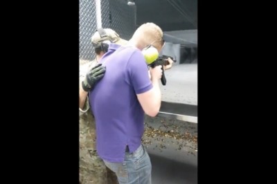 Dobrze, że byli z nim instruktorzy. Ziomek nie ogarnął mocy Kałacha