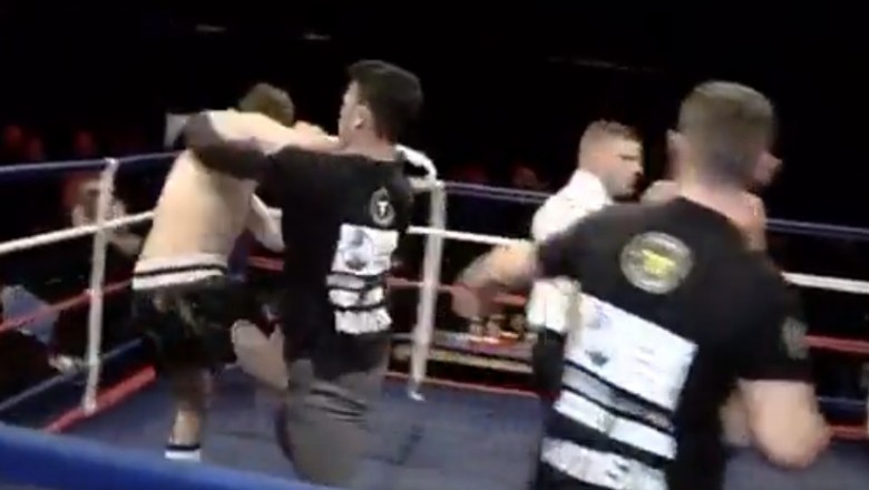 Wpadli na ring i zaczęli okładać zawodników. Konkretna akcja podczas gali kickboxingu