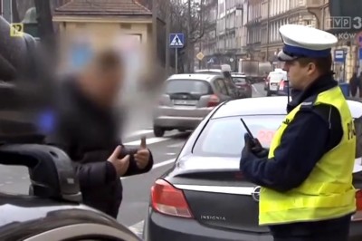 Typ z BMW kontra policjant drogówki. Kto tu miał rację?