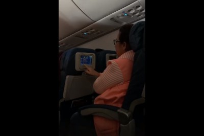 Kółko i krzyżyk potrafi być skomplikowane. Pani w samolocie nie mogła tego ogarnąć