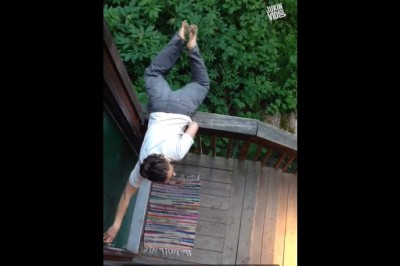 Ogromny gość w chacie. Takiego włamywacza  byście się nie spodziewali