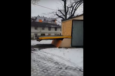 Ziomek z Bydgoszczy rozwalił system swoim garażowaniem lawety