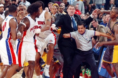 Najsławniejsza i jedna z największych bijatyk w historii NBA