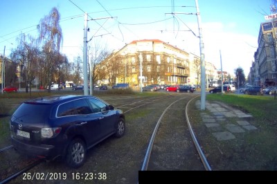 Ziomek rozwalił system swoim przejazdem przez rondo w Szczecinie