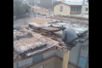 Edek farciarz sam nie wierzył w swoje szczęście podczas rozbiórki