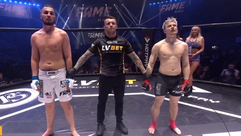 Skandaliczny werdykt sędziów podczas Fame MMA 3 Kasjusz vs Polak