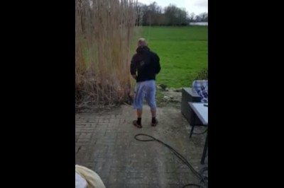 Typ podpalił własny ogród, bo chciał go sobie przygotować na lato