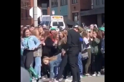 Ochroniarz kontra wyluzowana dziewczyna. To był jego najlepszy dzień w pracy