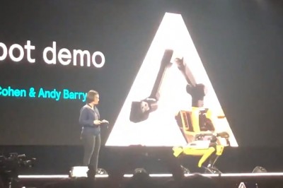 Wtopa na pokazie robotów zamieniona w konkretny żarcik