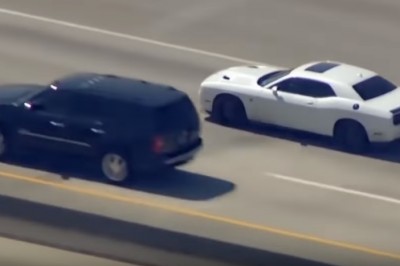 Uciekał z taką prędkością, że nawet helikopter nie miał z nim szans