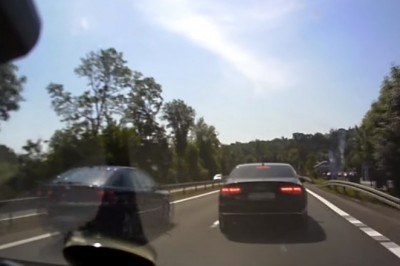 Janusz z Audi próbuje dać lekcję innemu kierowcy. Za takie coś powinni zabierać prawko 