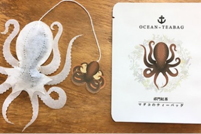 Japońska firma tworzy torebki herbaty w kształcie morskich stworzeń, które „ożywają” po zalaniu