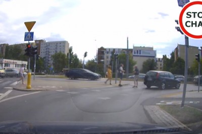 Wyszedł z auta i pobił pieszego na pasach. Szczyt chamstwa 