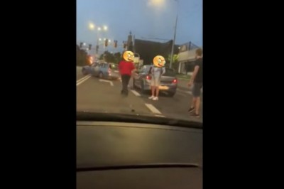 Kierowca Taxi kontra kierowca Bolta. Ostra jazda ulicami Lublina 