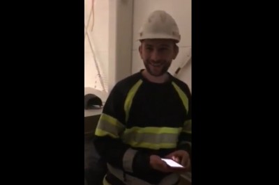 Ziomek na budowie rozwalił system. Zagiąłby niejednego rapera