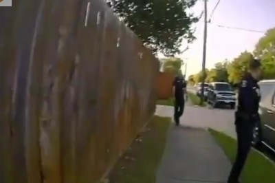 Policjanci wpadają na imprezę po zgłoszeniu od sąsiadów