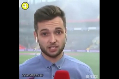 Reporter rozwalił system podczas relacji. Nie ma, że boli