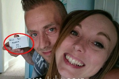 Na setce zdjęć ukrył to jedno pytanie. Gdy je przeczytała nie mogła odmówić