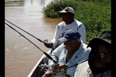Krokodyl kontra wędkarze. Gdy wejdziesz między wódkę, a zakąskę 