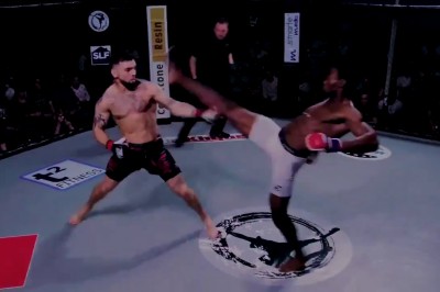 Wystarczyły 3 sekundy, aby ta walka się zakończyła. Idealne trafienie 