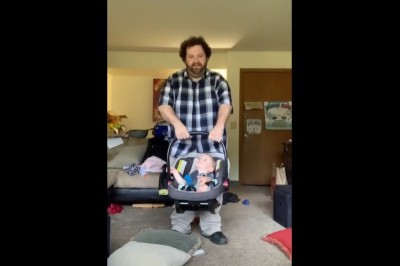 Popatrz kochanie co robiłem z dziećmi. Czyli tatuś i jego zabawa